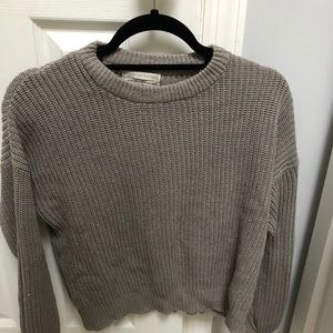 Urban Outfitters crew neck cropped sweater